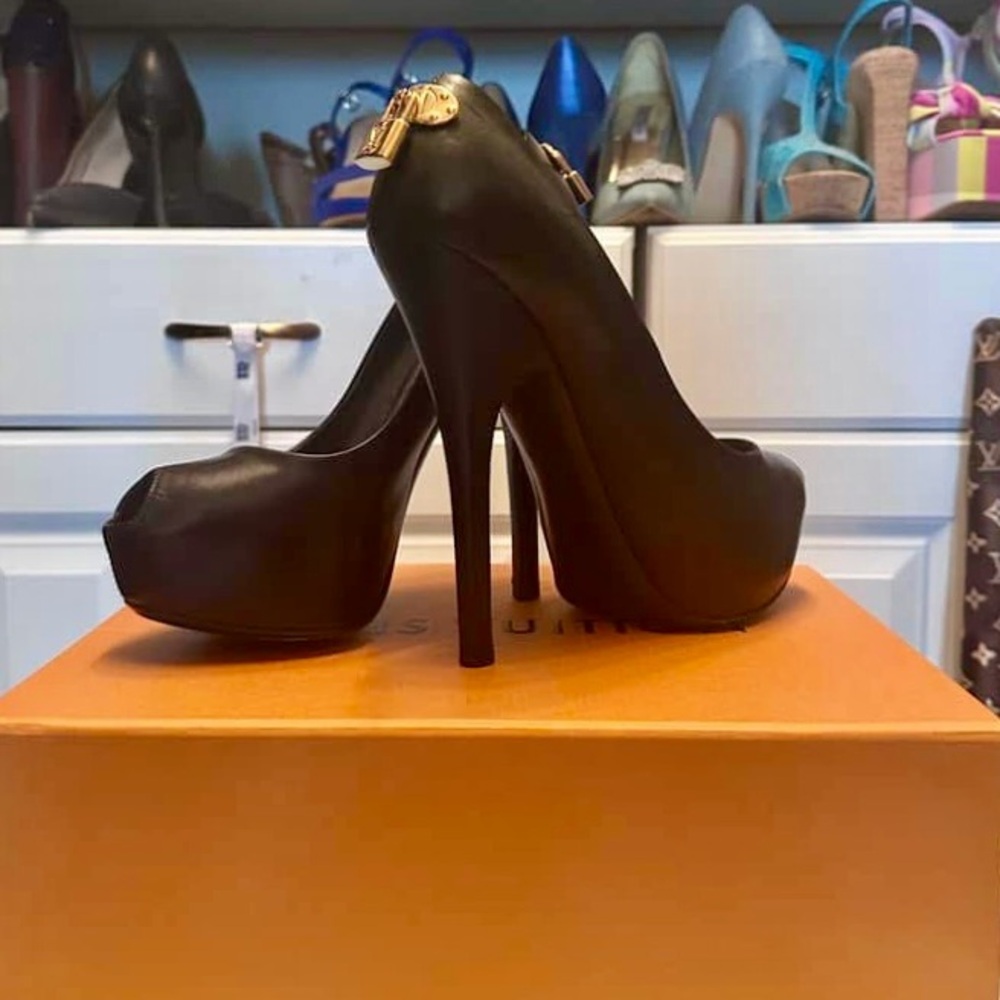 Louis Vuitton “Oh Really” platform stilettos